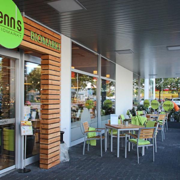 Neubau eines Einkaufszentrums mit einem ALDI Discounter und einem Denn's Biomarkt in Karlsruhe